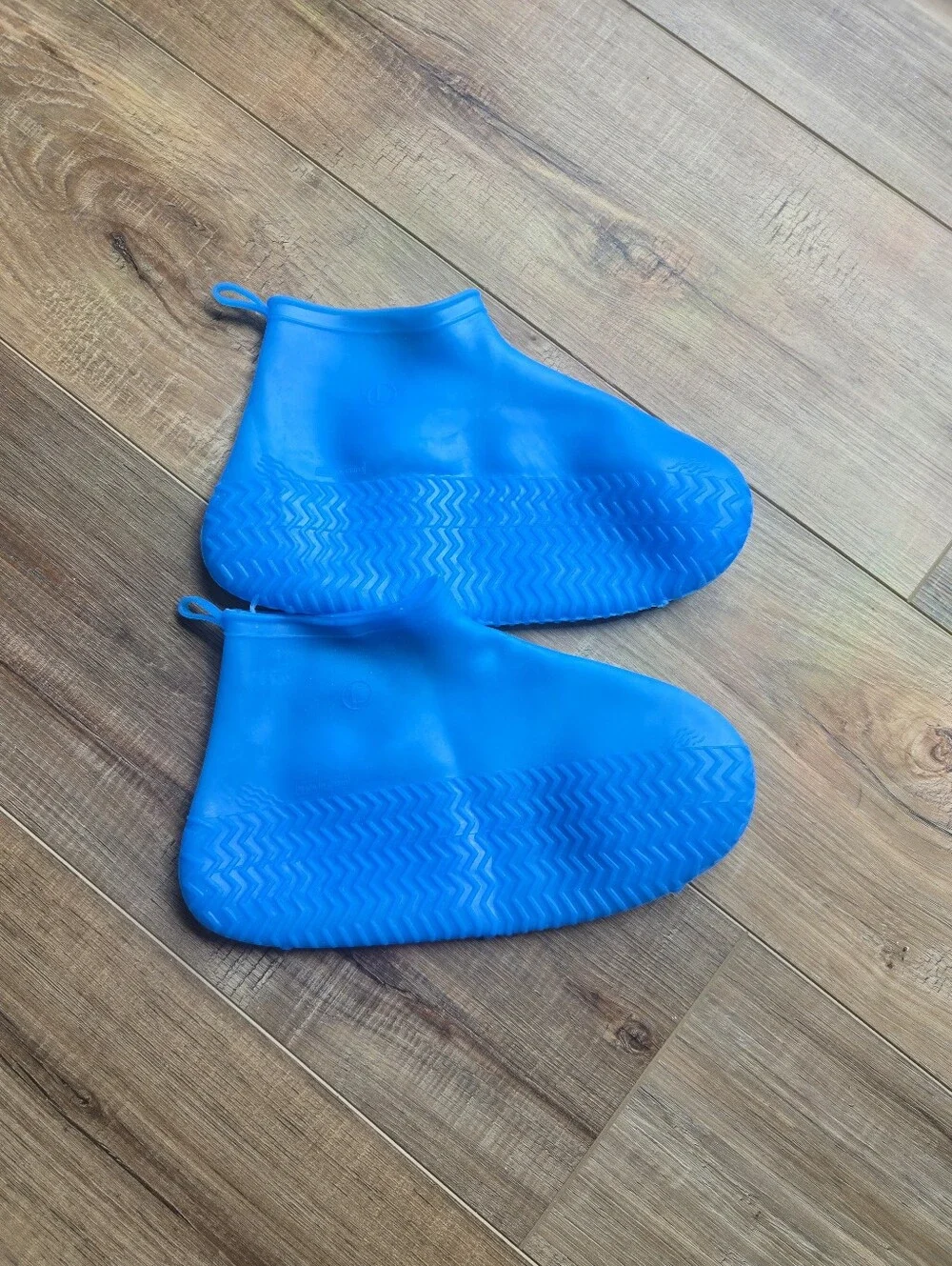 Large Silicone Rain Shoe Covers – Waterproof, Slip‑Resistant, Easy Wear New L